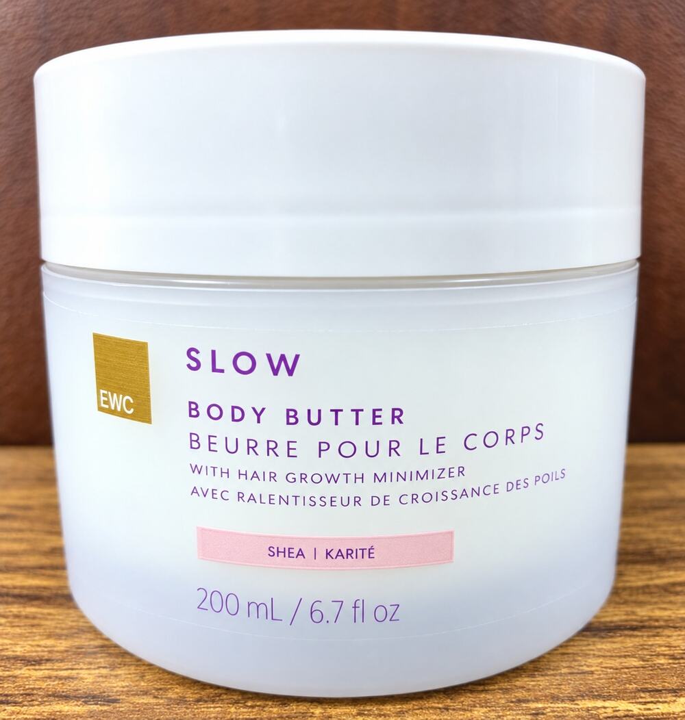 European Wax Center SLOW Body Butter Shea Hair Growth Minimizer 6.7 Oz New